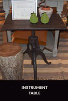 Instrument Table
