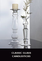 Glass Candlesticks